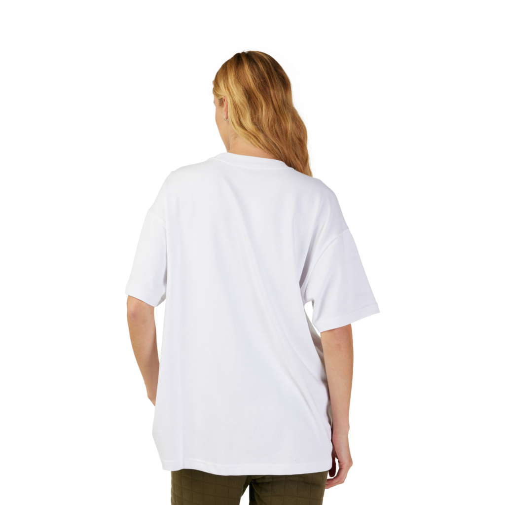 Fox Racing W Wordmark Os SS Tee in WEISS
