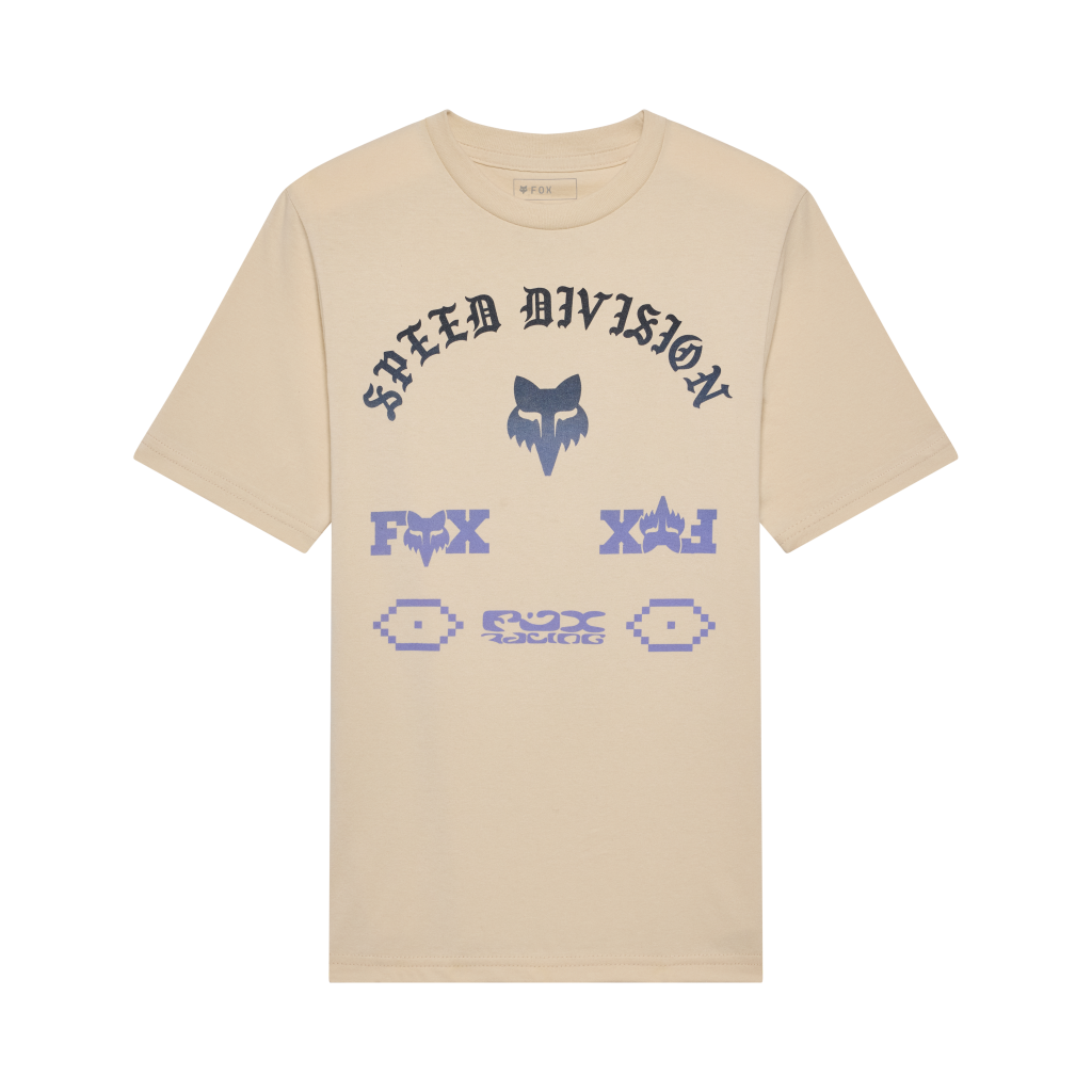Fox Racing Yth Icon Ss Tee in BEIGE
