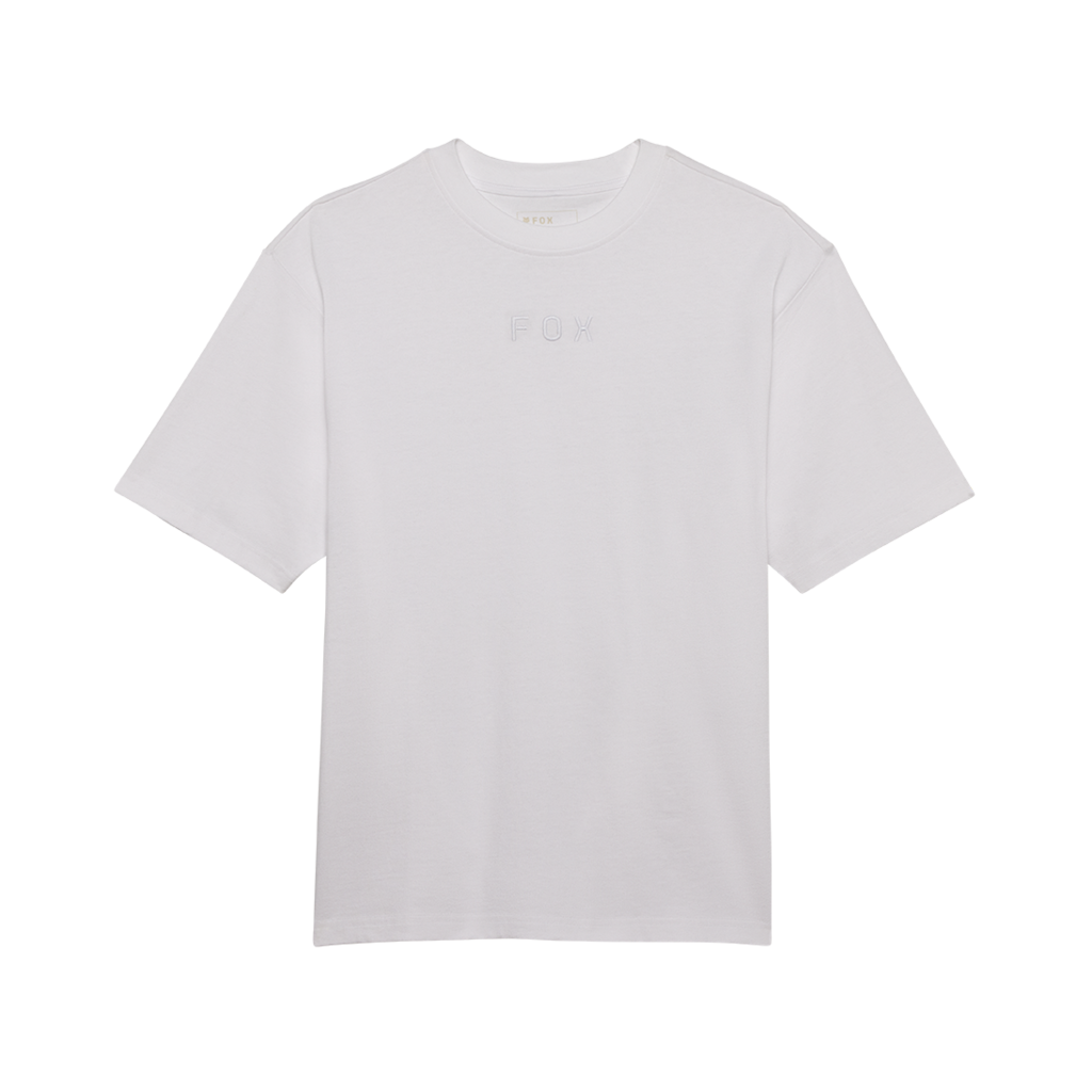 Fox Racing Wordmark Ov SS Tee in WEISS