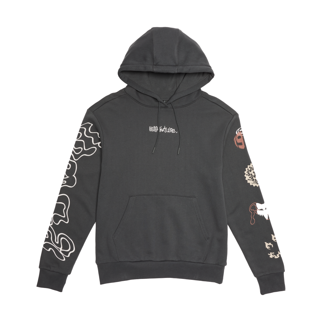 Fox Racing W Hello Future Fleece in GRAU