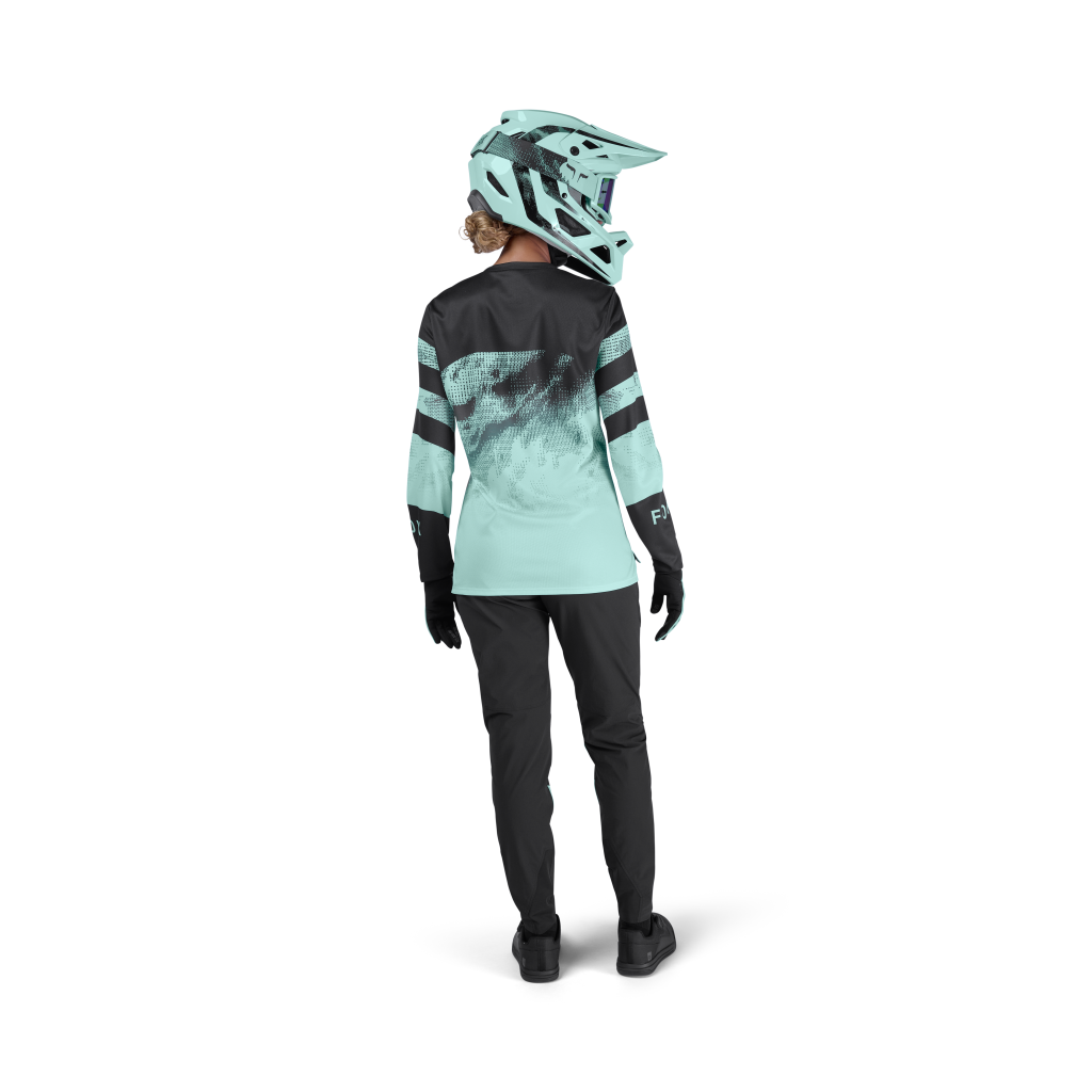 Fox Racing W Ranger LS Kairos Trikot langarm in BLAU