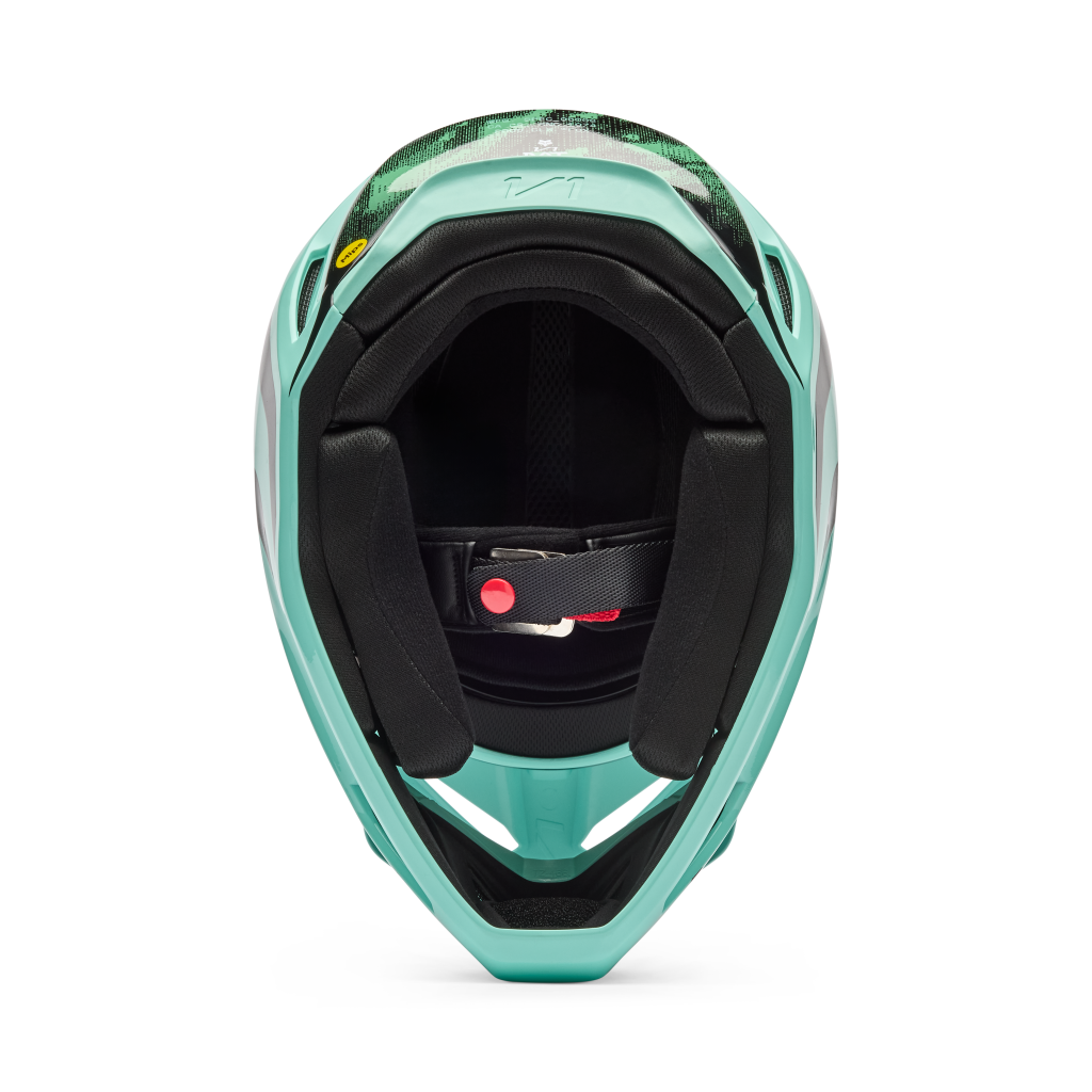 Fox Racing V1 Kairos Motocross Helm in BLAU