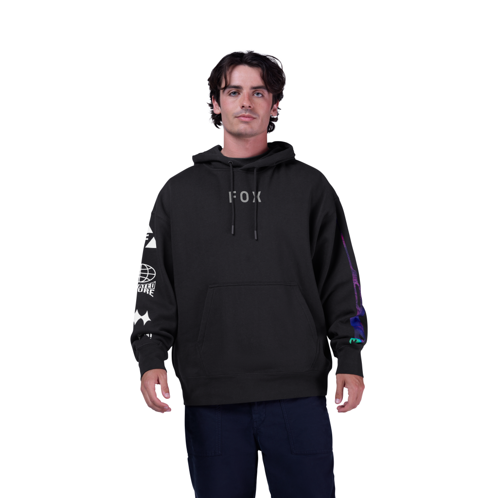 Fox Racing Image Cosmo Oversized Fleece in SCHWARZ