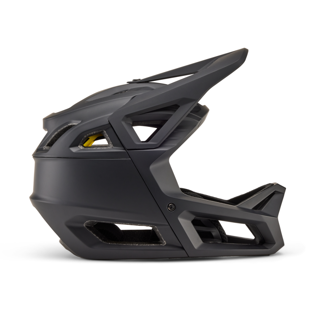 Fox Racing Proframe Vollvisier Helm in SCHWARZ