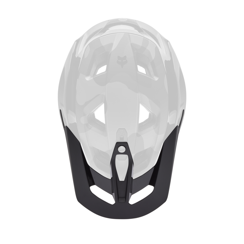 Fox Racing Speedframe Rs Visor - Mt Blk in SCHWARZ