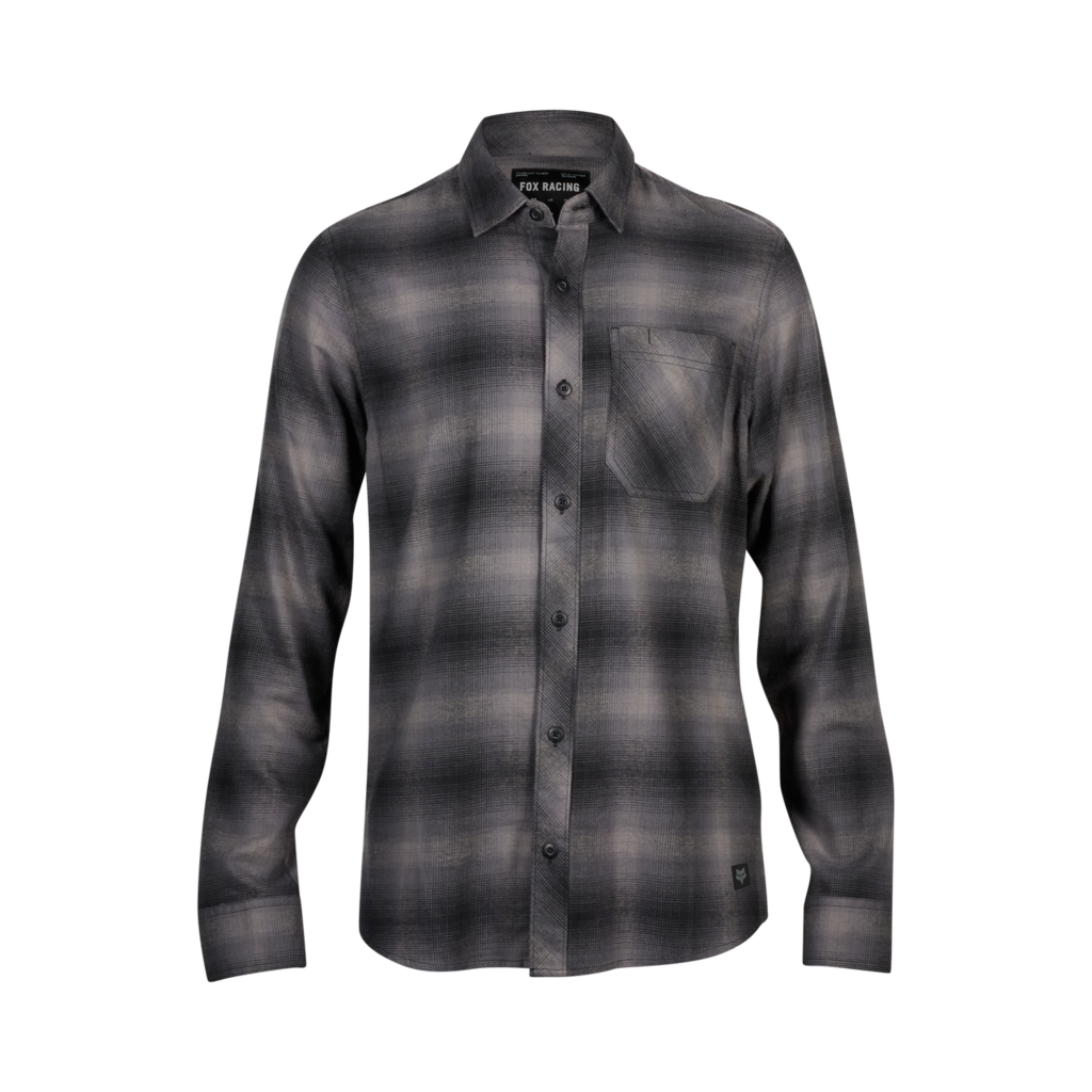 Fox Racing Survivalist Stretch Flannel in SCHWARZ