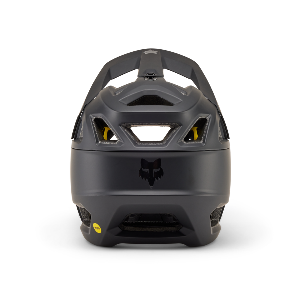 Fox Racing Proframe Vollvisier Helm in SCHWARZ