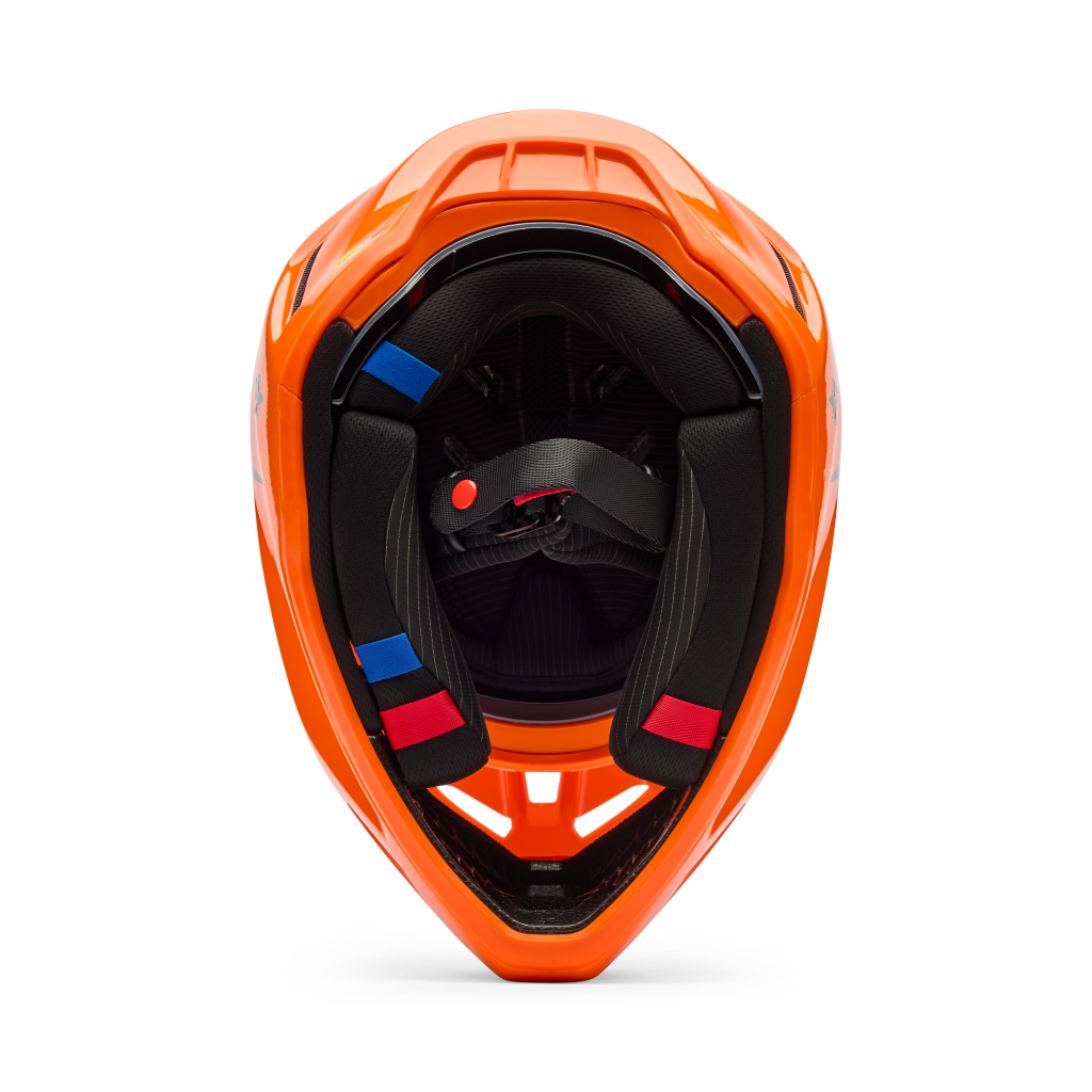 Fox Racing V3 RS Fracture Motocross Helm in ORANGE