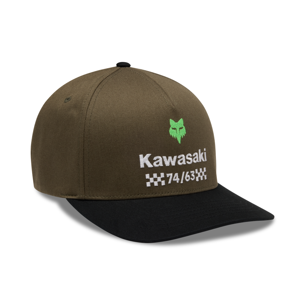 Fox Racing Kawi Flexfit Hat in GRÜN