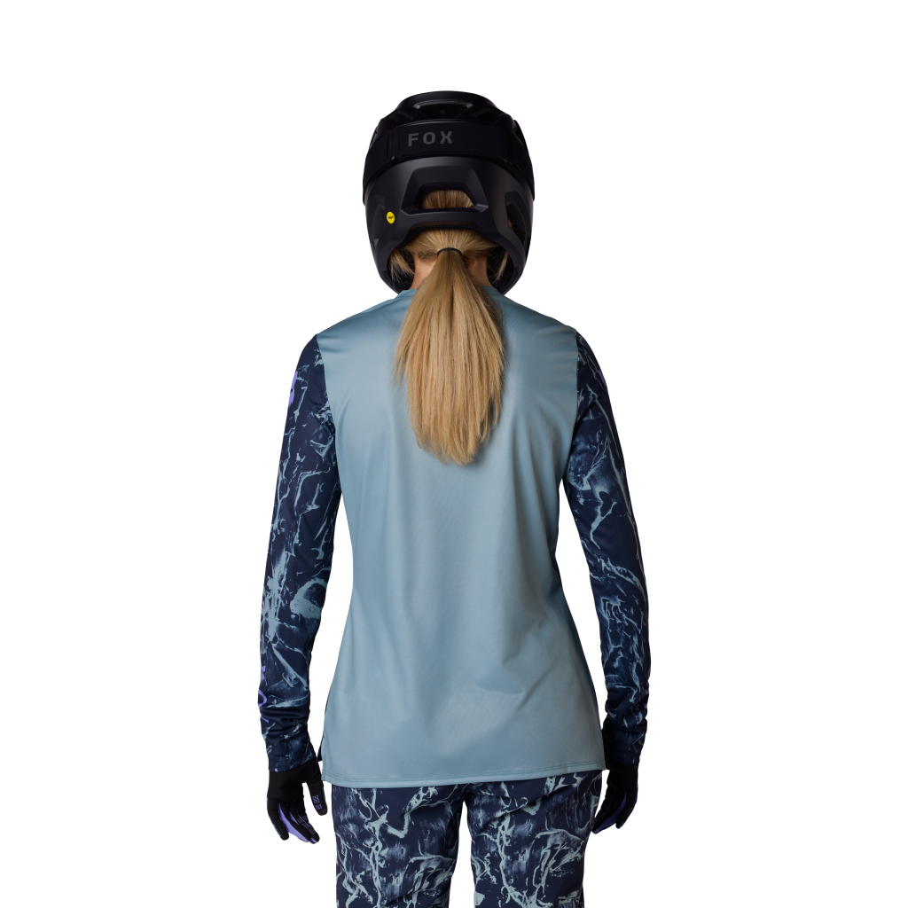 Fox Racing W Ranger LS Image Print Trikot langarm in BLAU