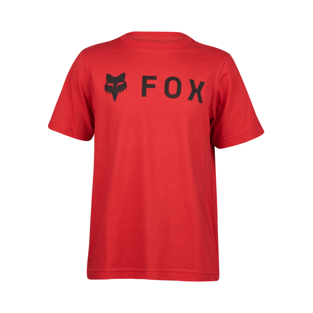Fox Racing Yth Absolute SS Tee in ROT