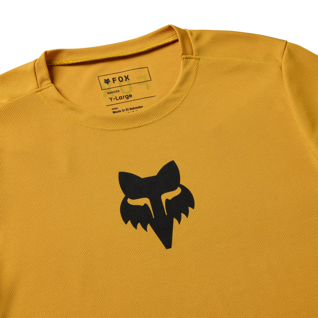 Fox Racing Yth Ranger SS Fox Head Trikot kurzarm in BRAUN