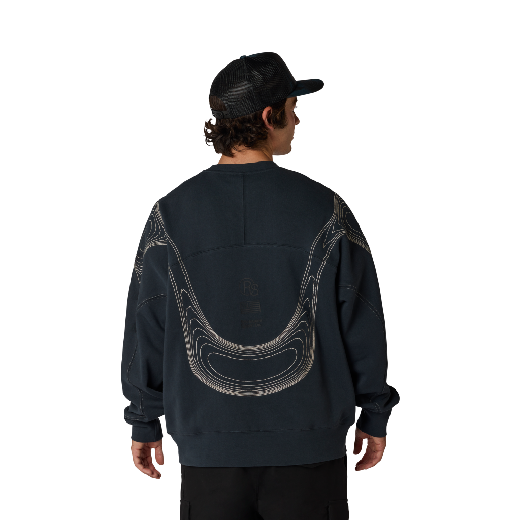 Fox Racing Vision Flc Crew in BLAU