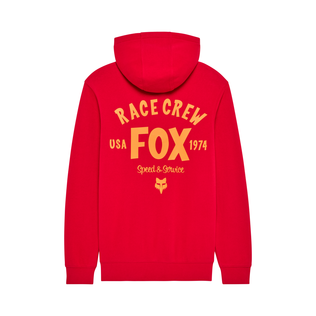Fox Racing Slogan Fleece in ROT