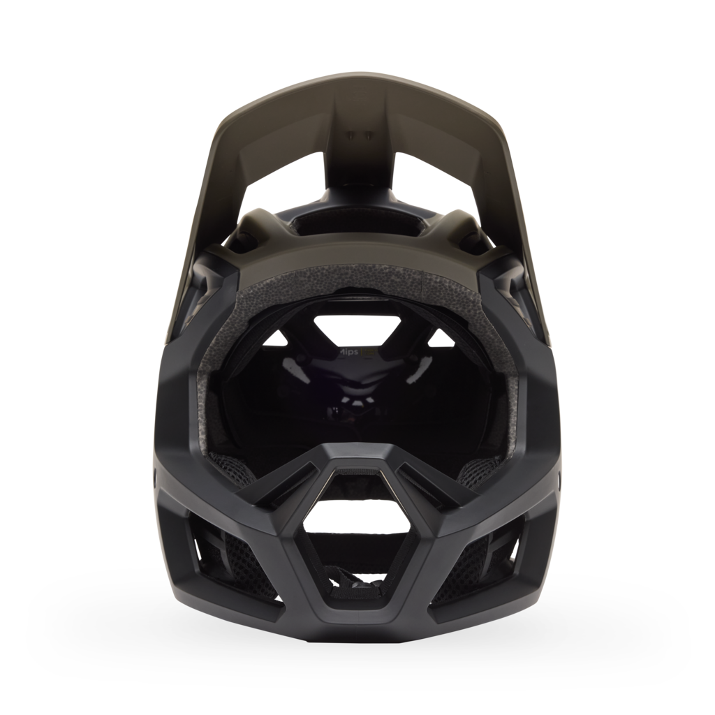 Fox Racing Proframe Vollvisier Helm in BRAUN