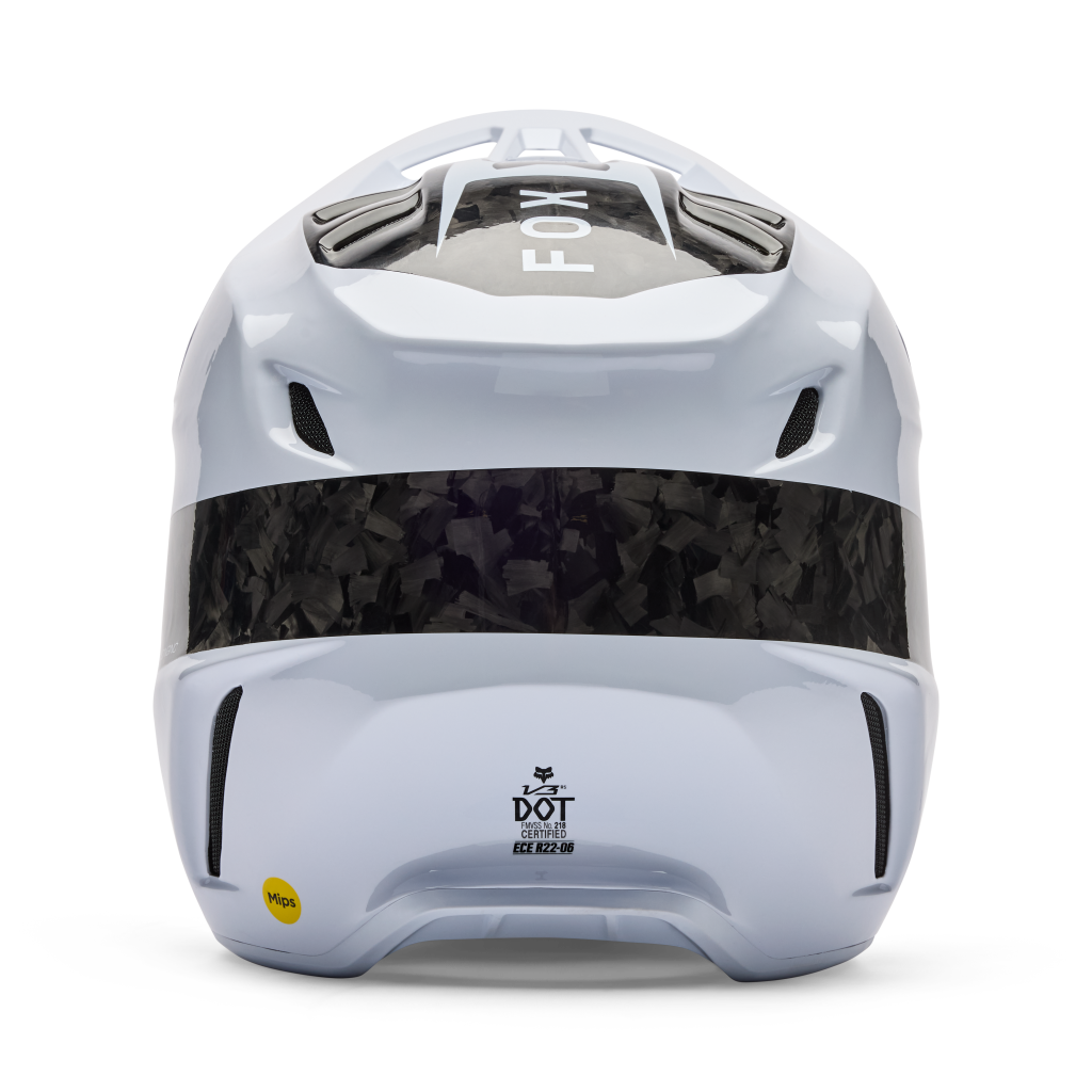 Fox Racing V3 RS Fracture Motocross Helm in WEISS