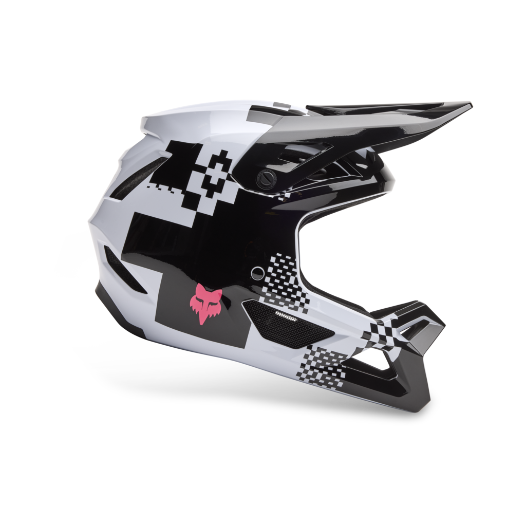 Fox Racing Rampage Digi Image Vollvisier Helm in SCHWARZ