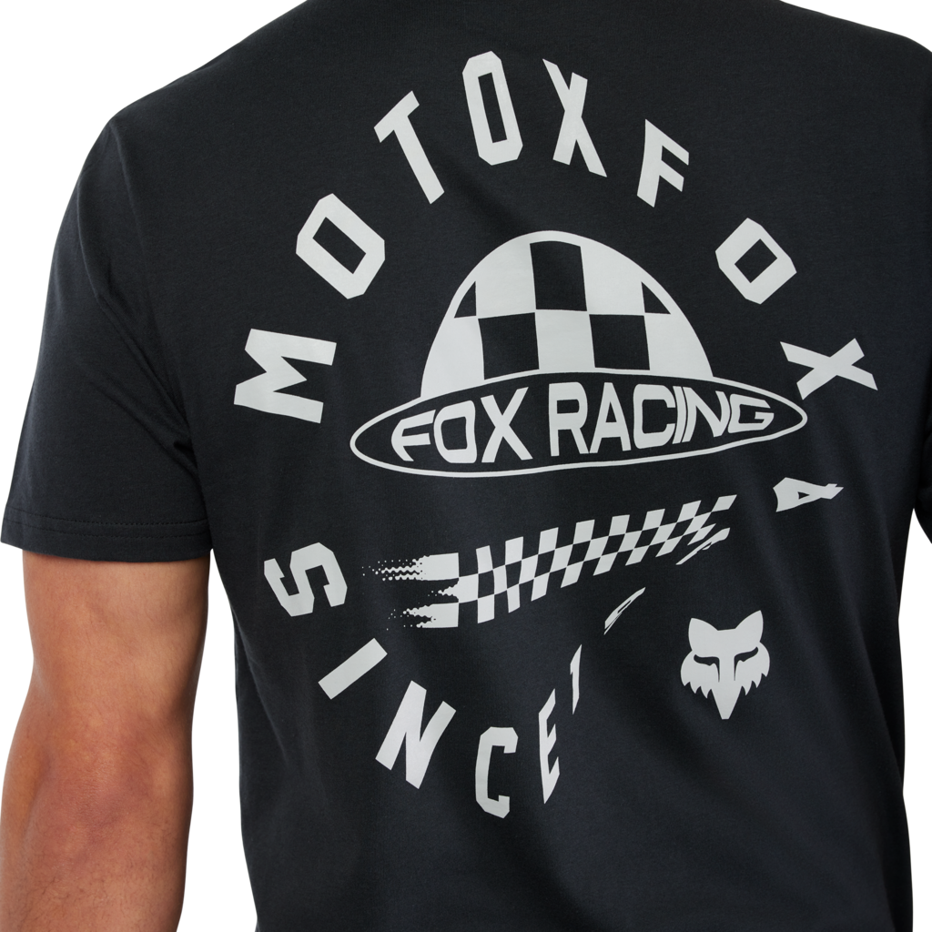 Fox Racing Planet Moto SS Prem Tee in SCHWARZ