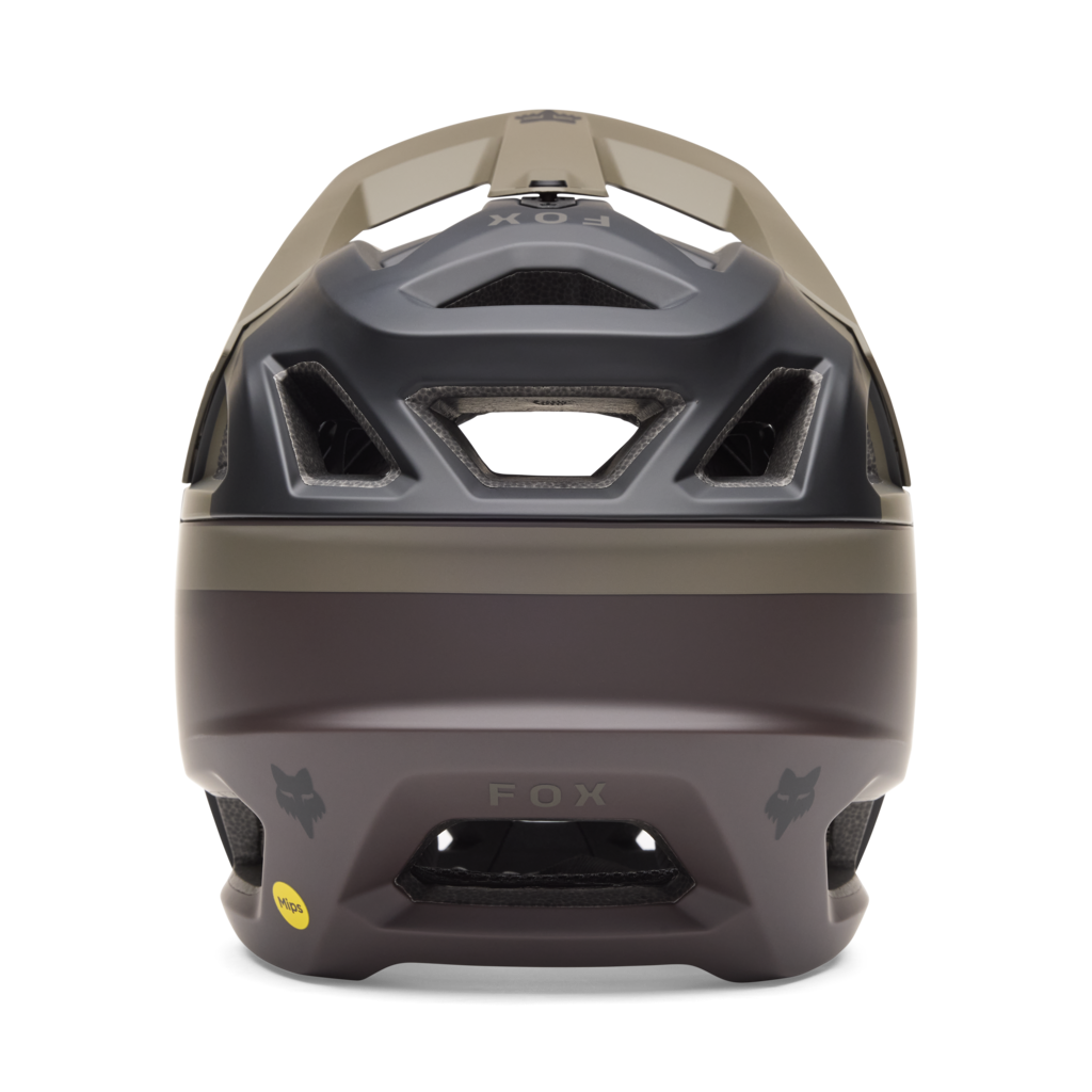 Fox Racing Proframe Vollvisier Helm in BRAUN