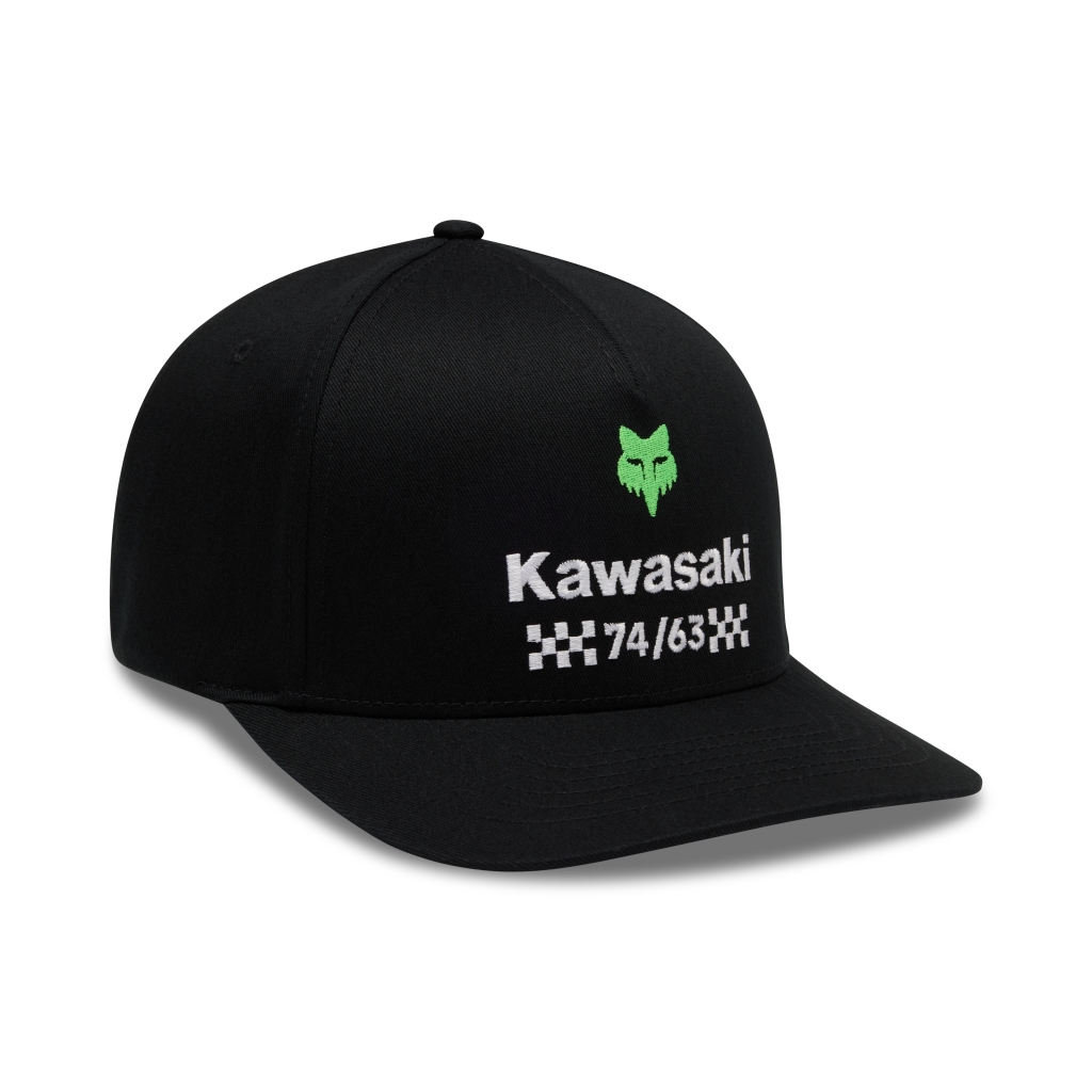 Fox Racing Kawi Flexfit Hat in SCHWARZ