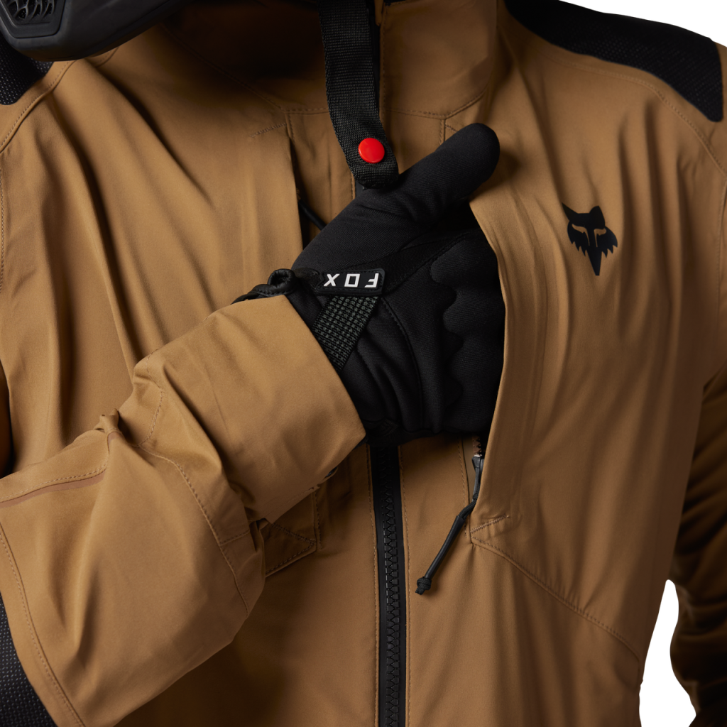 Fox Racing Recon Gore-Tex ADV Motorradjacke in BRAUN