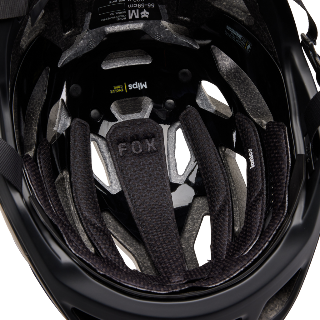 Fox Racing Crossframe Pro Mountainbike Helm in SCHWARZ