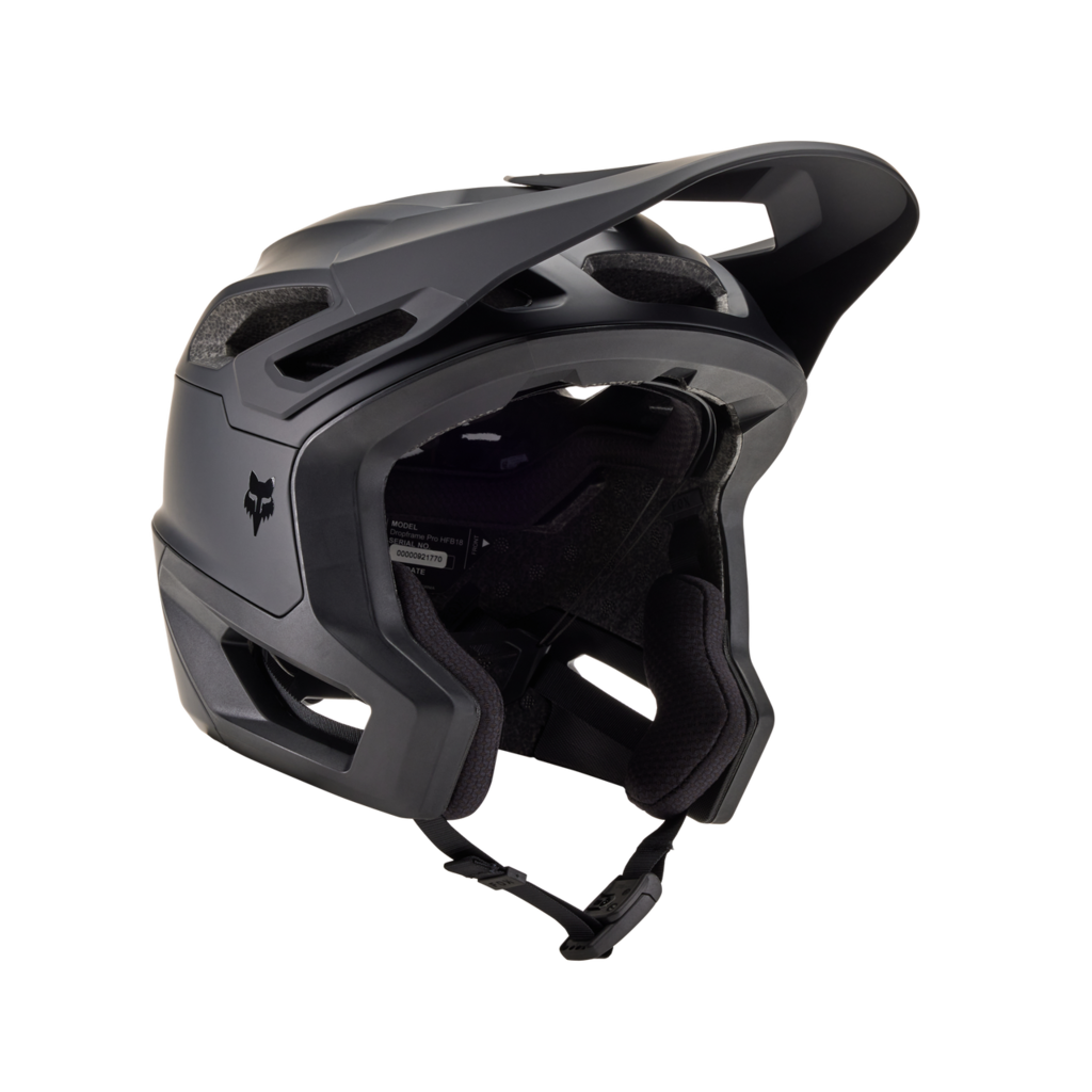 Fox Racing Dropframe Pro Mountainbike Helm in SCHWARZ