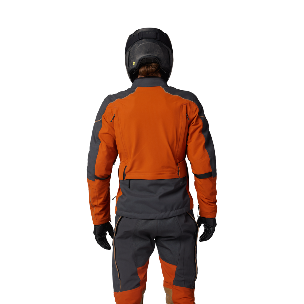 Fox Racing Defend Gore-Tex ADV Motorradjacke in ORANGE