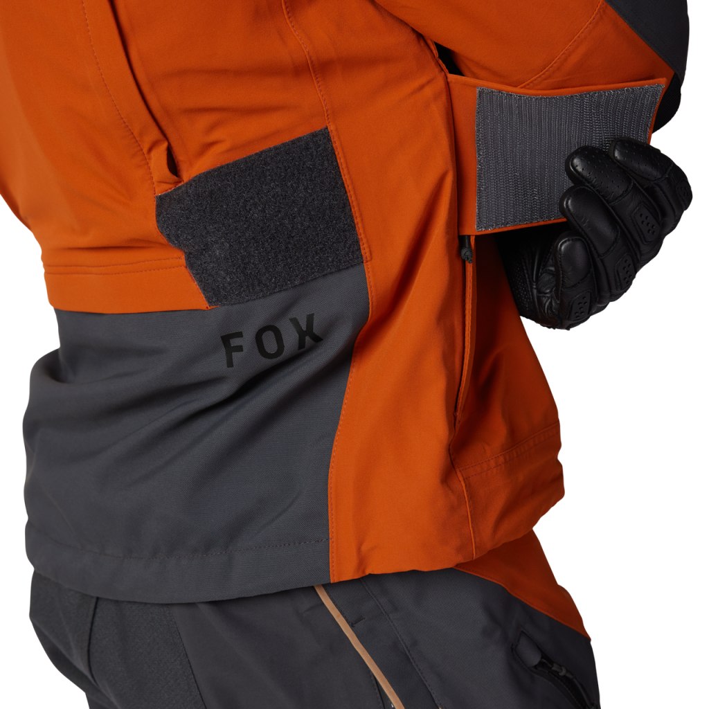 Fox Racing Defend Gore-Tex ADV Motorradjacke in ORANGE