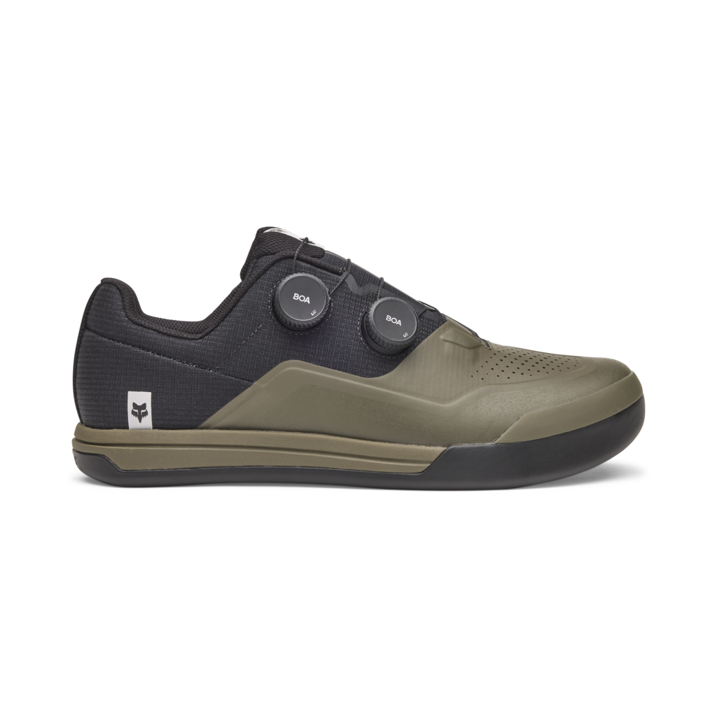 Fox Racing Union Boa Flat Shoe in GRÜN