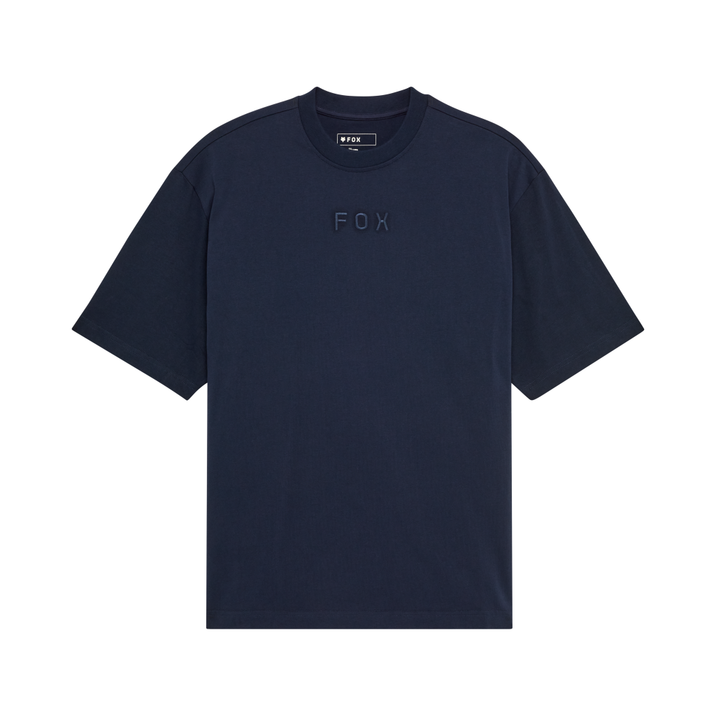 Fox Racing Wordmark Ov SS Tee in BLAU