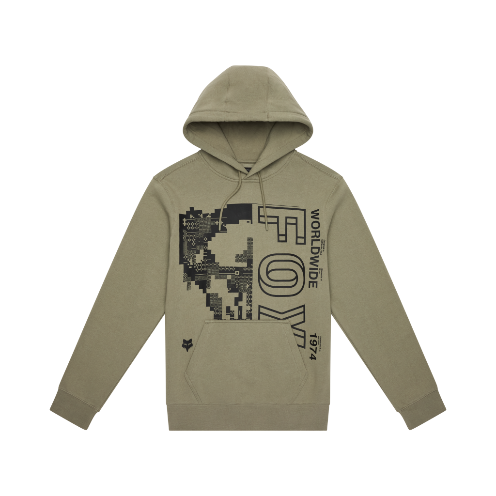 Fox Racing Image Skull Fleece in GRAU