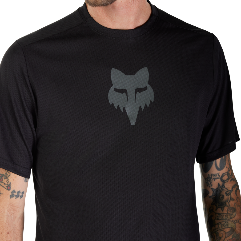 Fox Racing Ranger SS Fox Head Trikot kurzarm in SCHWARZ