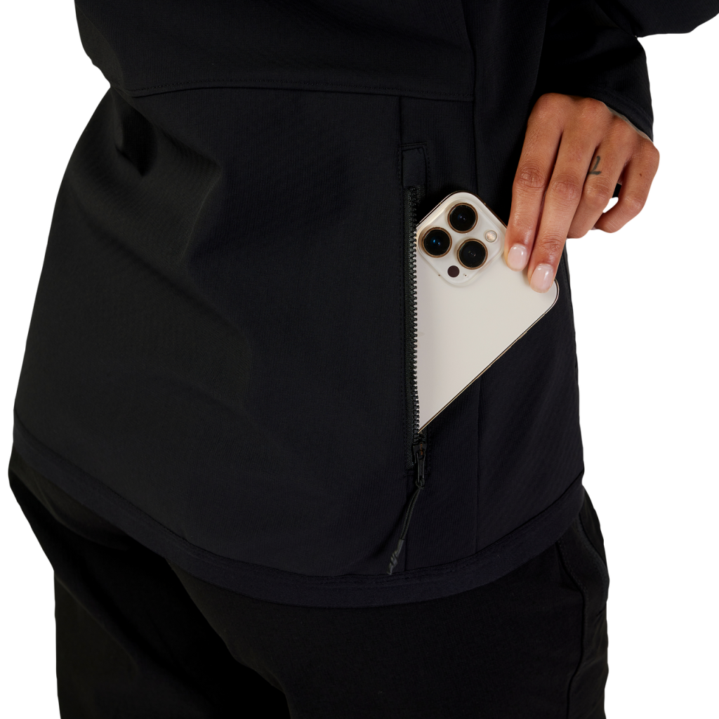 Fox Racing W Ranger Fire Jacket in SCHWARZ