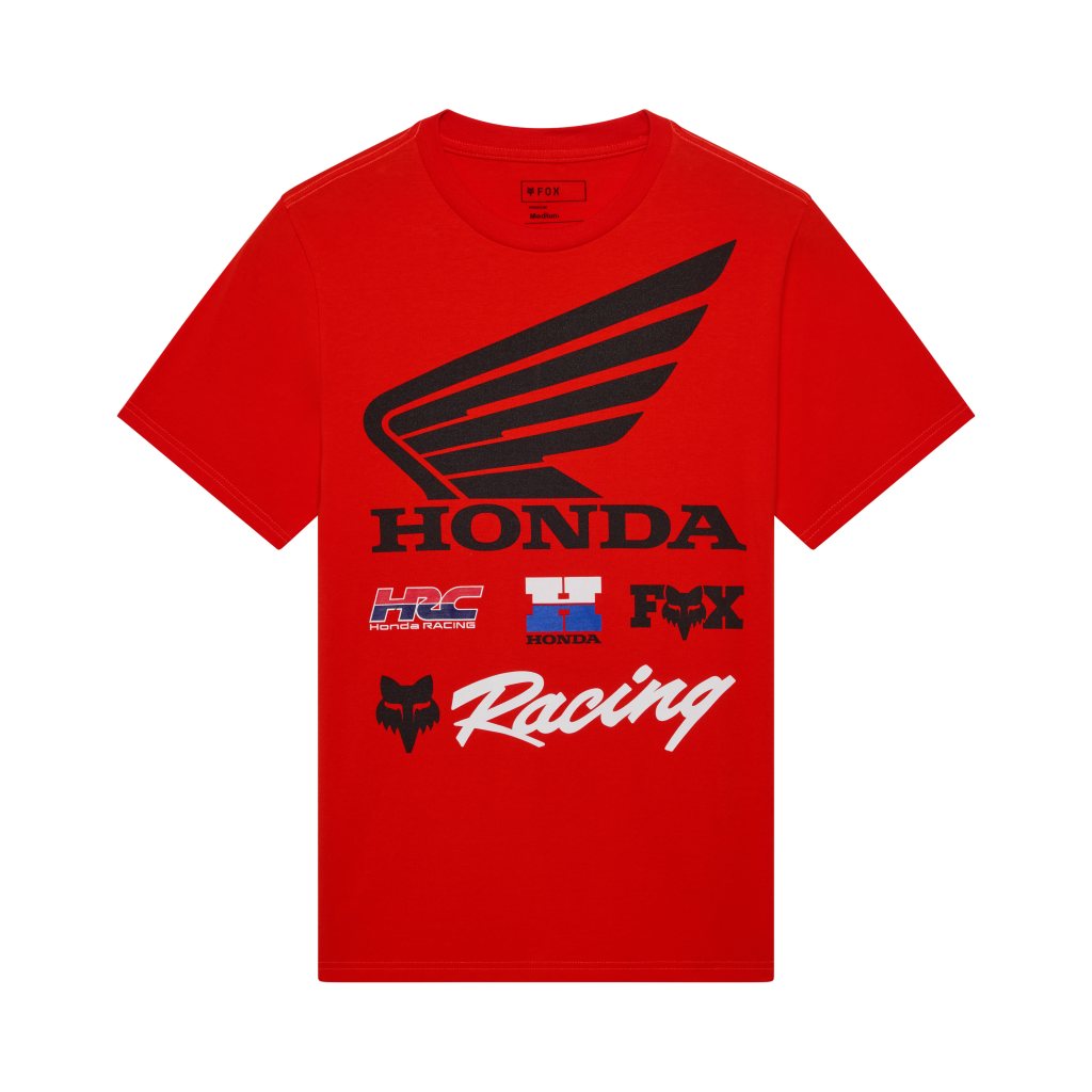 Fox Racing Honda 195 Original Ss Tee in ROT