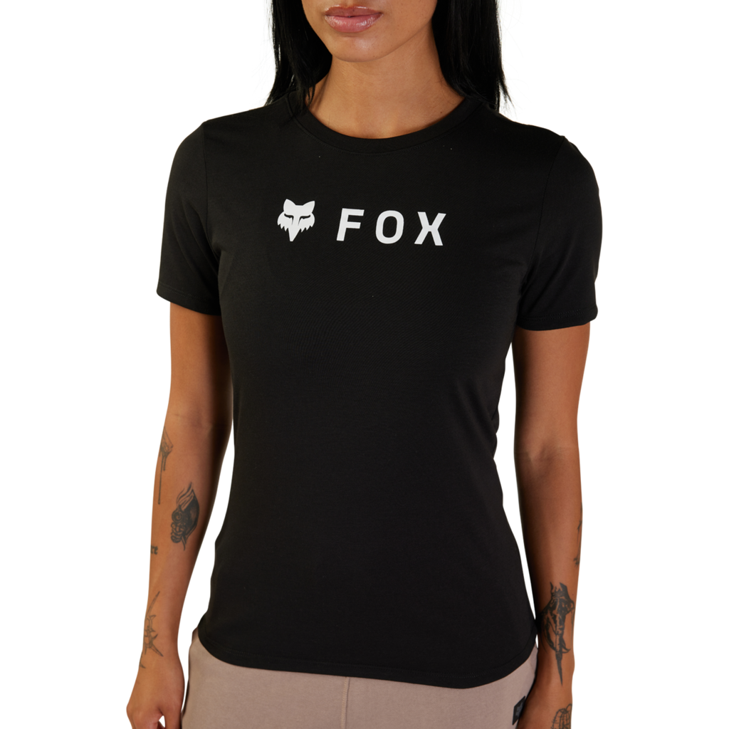 Fox Racing W Absolute SS Tech Tee in SCHWARZ