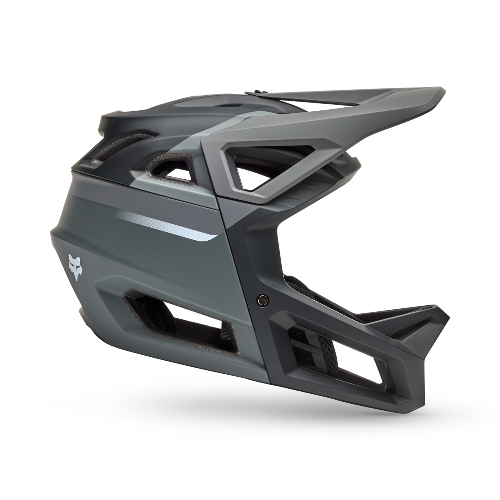 Fox Racing Proframe Vollvisier Helm in GRAU