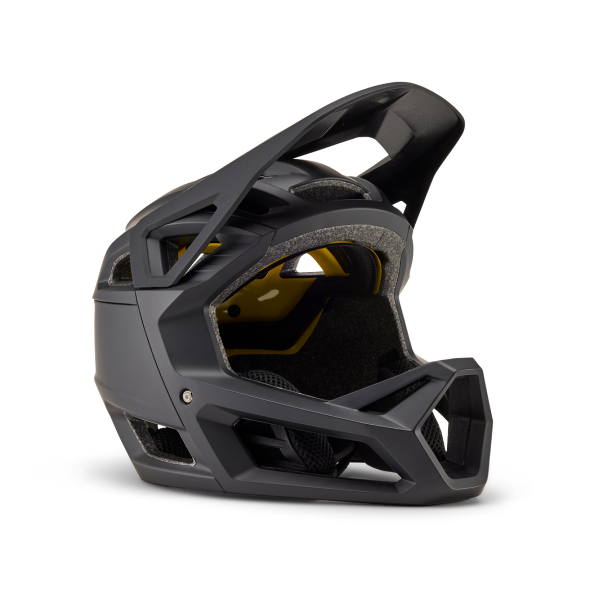 Fox Racing Proframe Vollvisier Helm in SCHWARZ