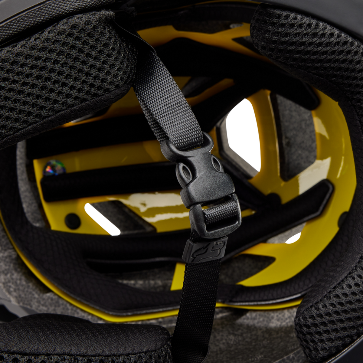 Fox Racing Proframe Vollvisier Helm in SCHWARZ