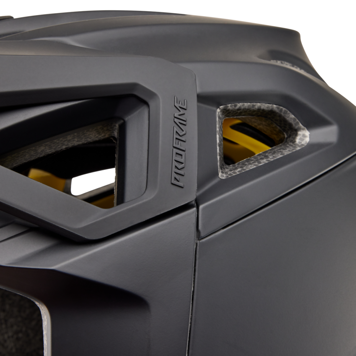 Fox Racing Proframe Vollvisier Helm in SCHWARZ