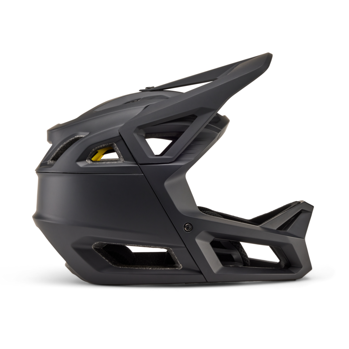 Fox Racing Proframe Vollvisier Helm in SCHWARZ