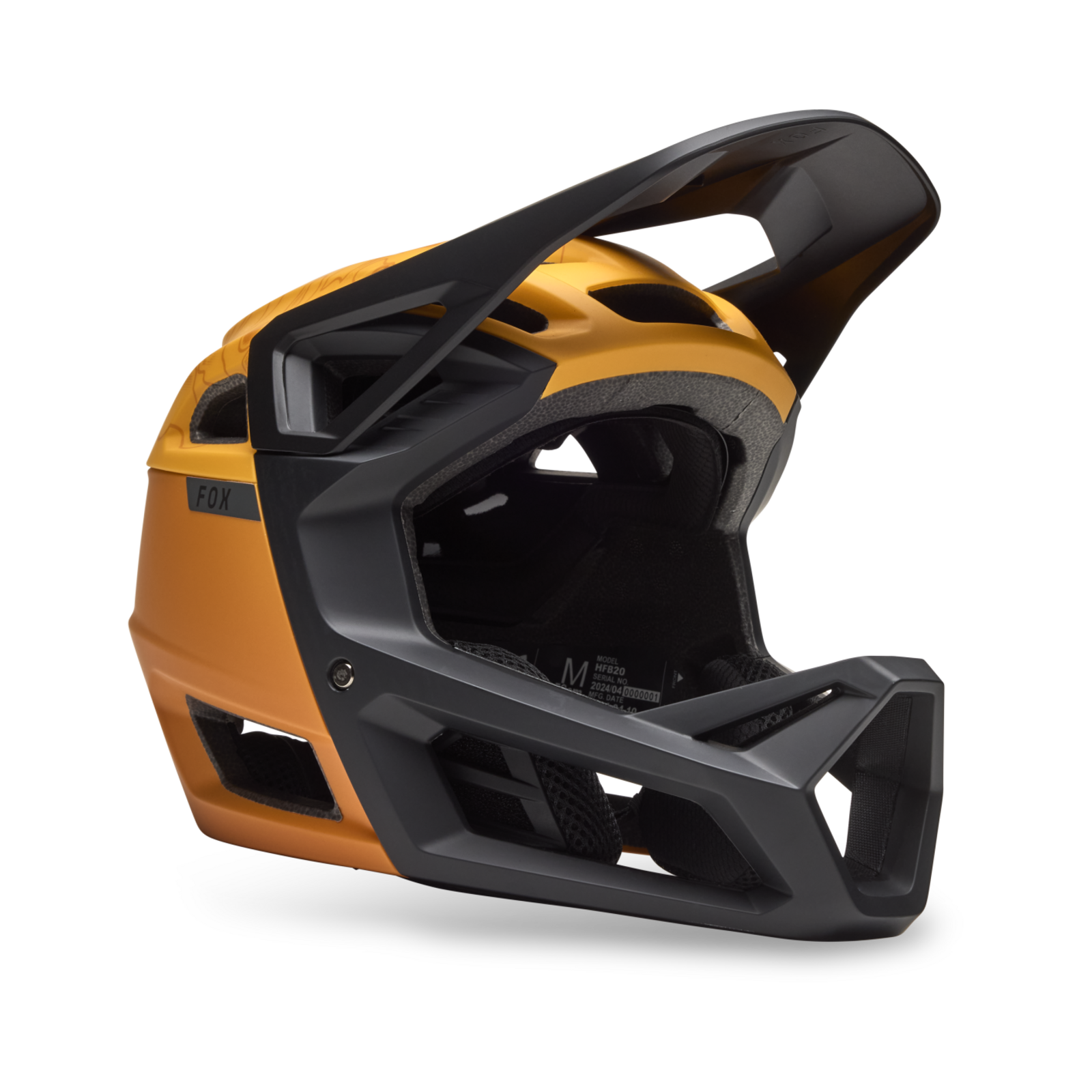 Fox Racing Proframe Vollvisier Helm in ORANGE