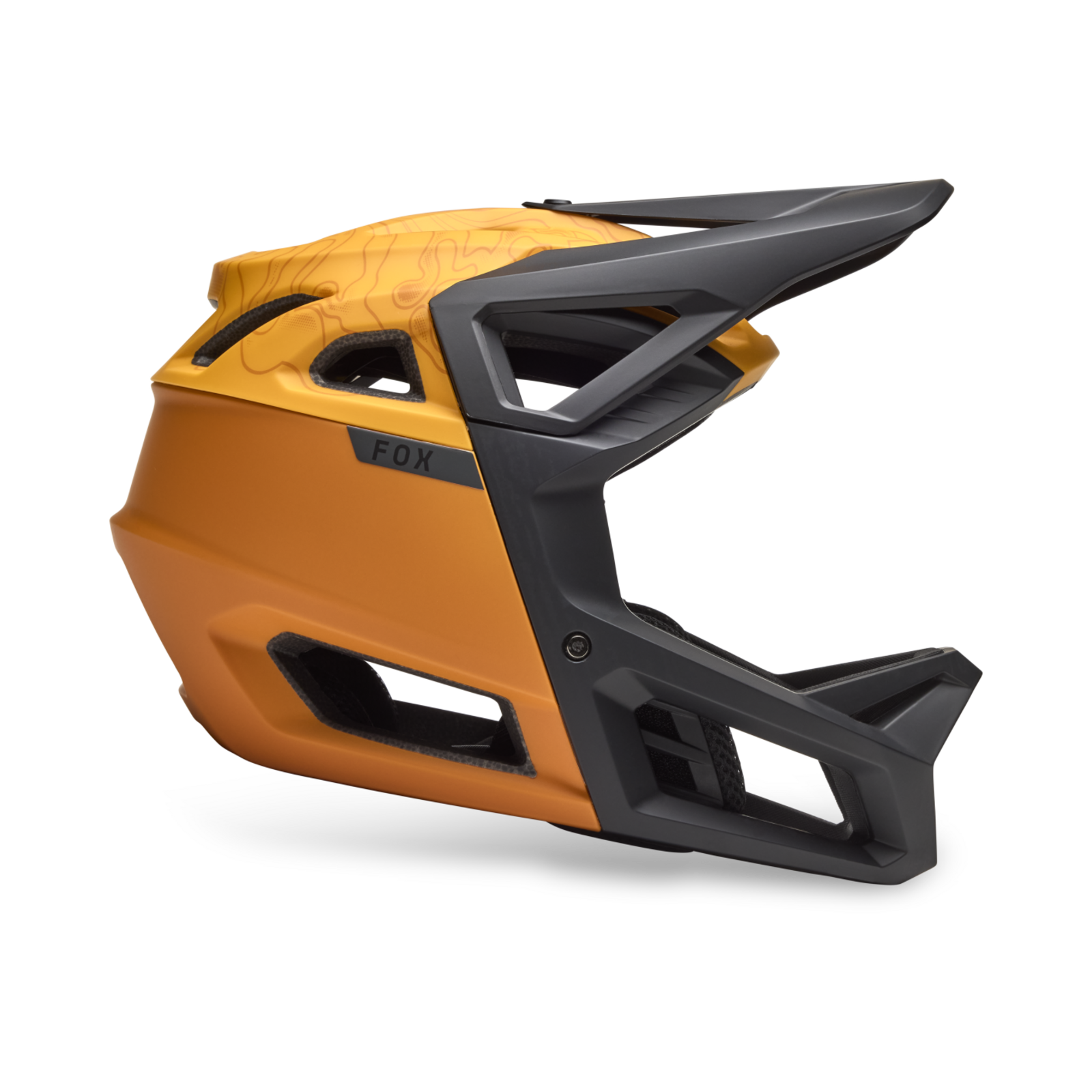 Fox Racing Proframe Vollvisier Helm in ORANGE