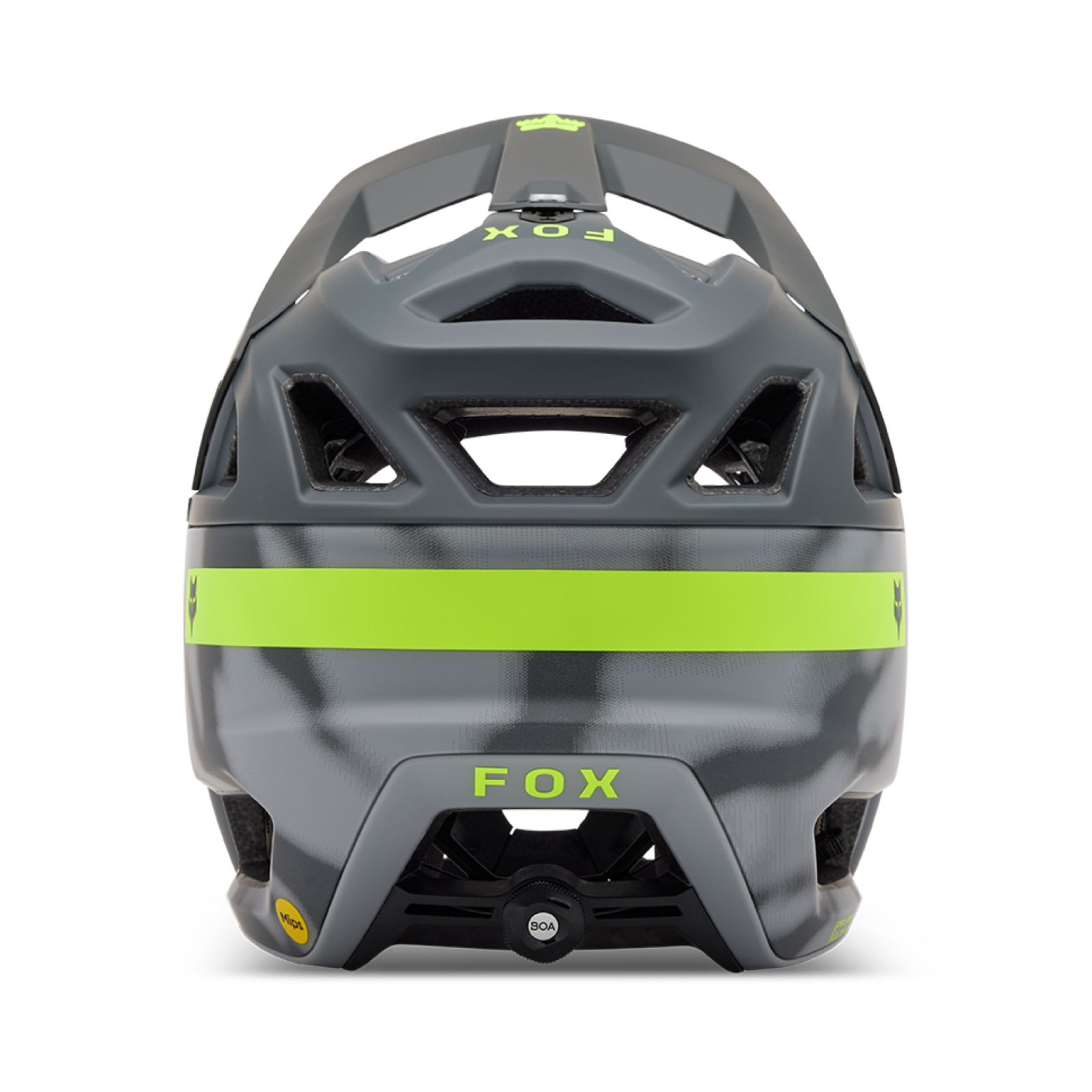Fox Racing Proframe RS Vollvisier Helm in GRAU