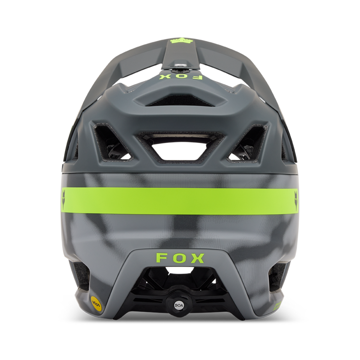 Fox Racing Proframe RS Vollvisier Helm in GRAU