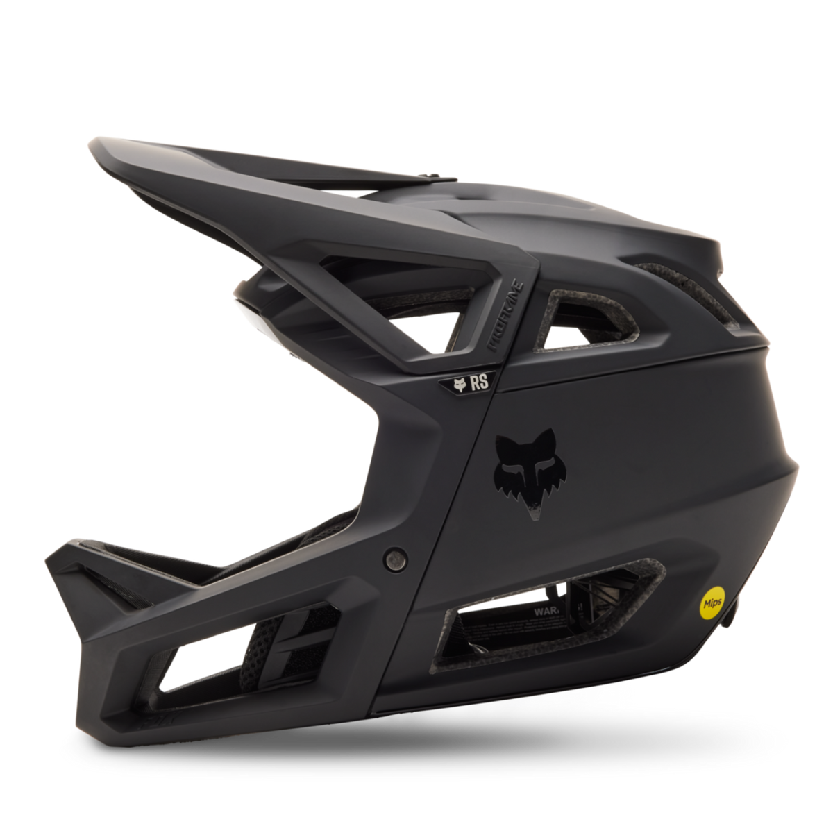 Fox Racing Proframe RS Vollvisier Helm in SCHWARZ