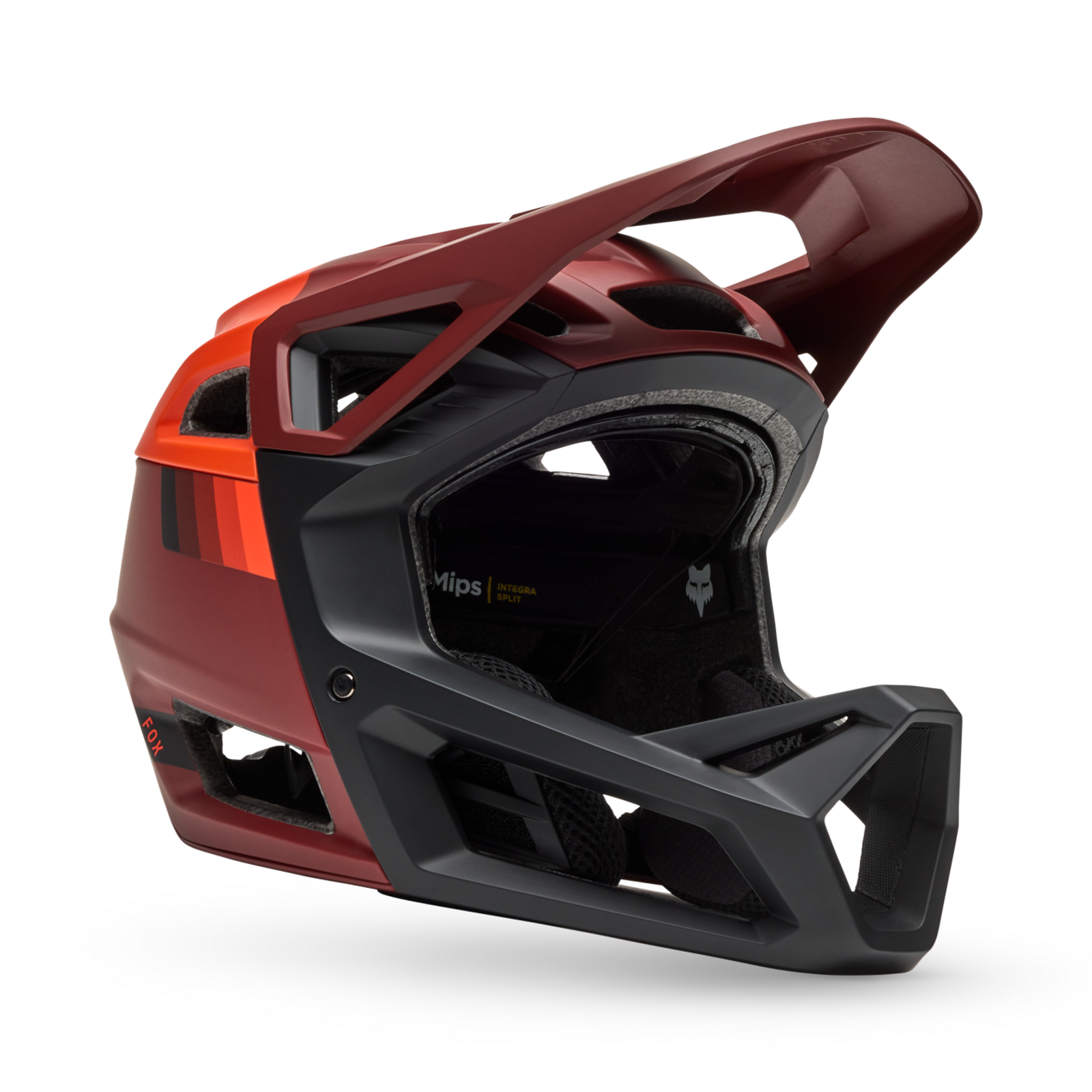 Fox Racing Proframe RS Vollvisier Helm in ROT
