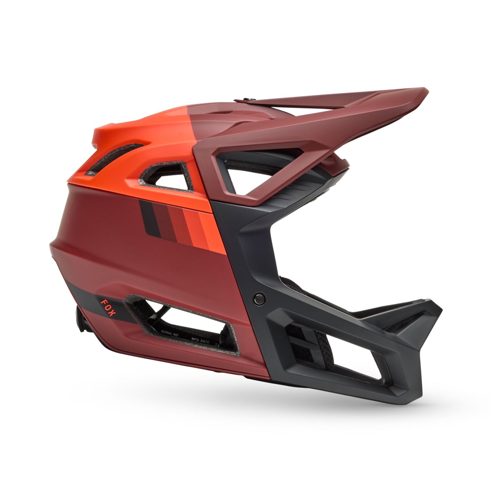fox head proframe mips rs fullface-helm Proframe RS Vollvisier Helm rust