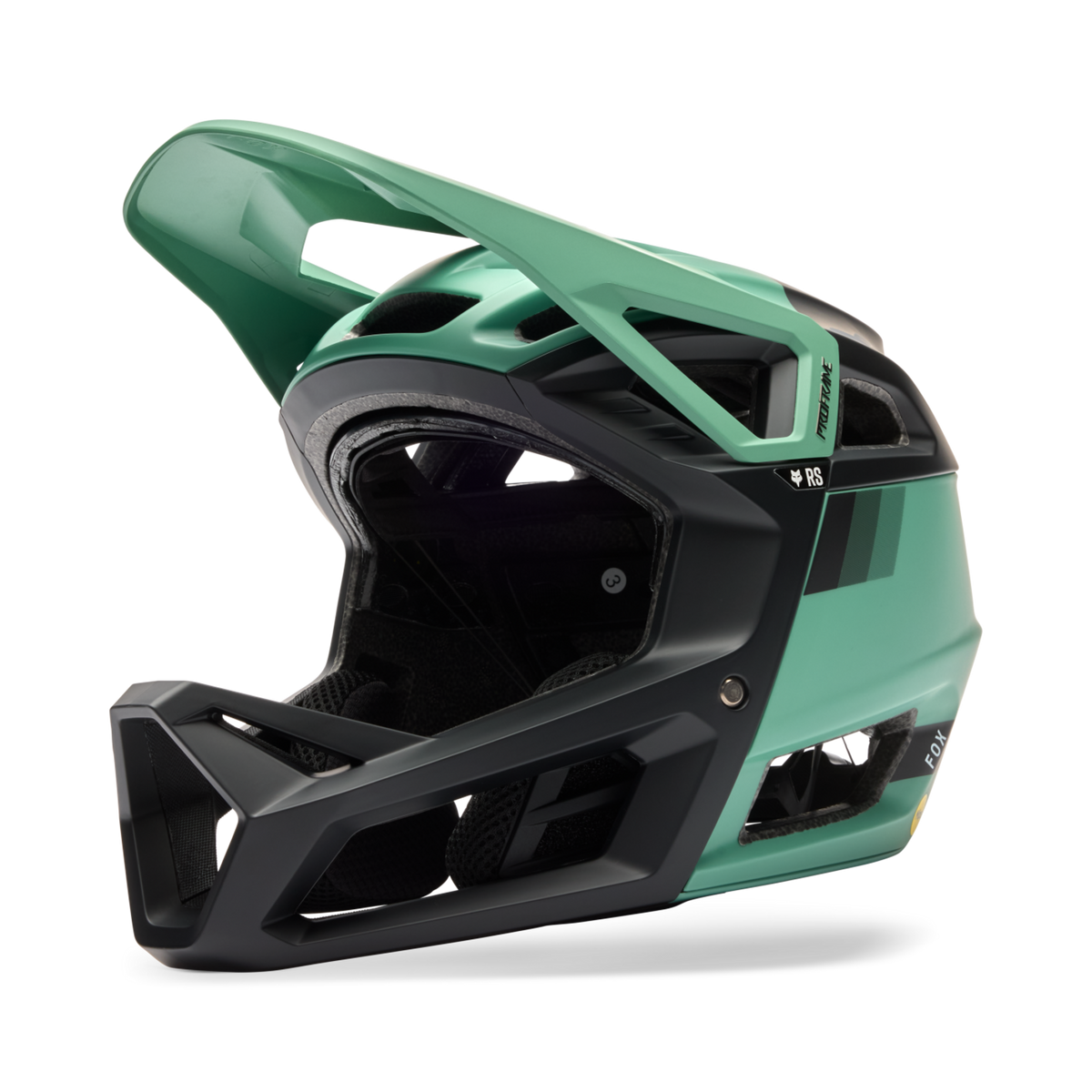 Fox Racing Proframe RS Vollvisier Helm in GRÜN