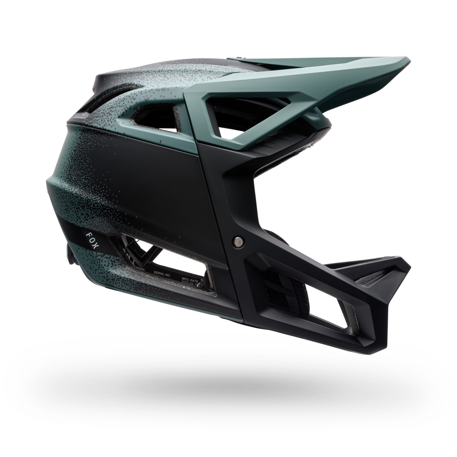 Fox Racing Proframe RS Vollvisier Helm in GRÜN